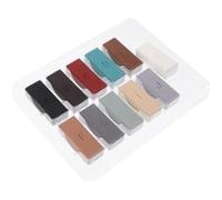 DEARMAMY 1 Set Kit de Réparation de Carrelage Kit de Réparation du Bois Cire Portable Chauffage Rapide pour Sols Stratifiés et Surfaces Variées des Rayures à Domicile