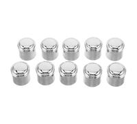 DEARMAMY 10 Pièces Inverseur Cuivre Argenté Bouton-poussoir, Répartition D'eau Étanche Facile à Installer pour Réparation Rapide de Robinetterie de Salle de Bain