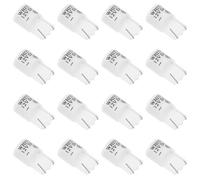 DEARMAMY 20 Pièces Ampoule LED Blanche pour Boutons de Machine à Fruits et Arcade, Plastique et Métal, Indicateur de Statut et Création D'ambiance Vive pour Éclairage de Jeux