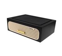 DEARMAMY Coffret de Maquillage à Boîte de Rangement pour Cosmétiques Organiseur Compact pour Coiffeuse Voyages et Petits Espaces