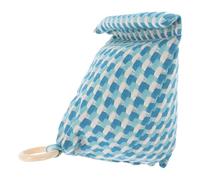 DEARMAMY Coussin Support Confortable et Pratique de Lecture Multifonction en Coton et Lin Vert pour Tablette et Téléphone, Lit Streaming