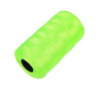 DEARMAMY Ficelle de Maçonnerie Tressée en Coton et Lin, Corde Verte Réutilisable à Haute Résistance pour Décoration Extérieure et Aménagement Paysager