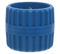 DEARMAMY Outil de Chanfreinage Bidirectionnel pour Ébavurage Intérieur et Extérieur Alésoir Compact pour Tubes en Cuivre en Abs Bleu pour Travaux Industriels