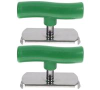 DEARMAMY Ouvre-bocaux Multifonctions en Acier Inoxydable 2pcs Antidérapants et Robustes, Ouvre-bouteilles et Ouvre-pots Cuisine et Maison
