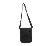 DEARMAMY Sac Banane Infirmière Portable Capacité Spacieuse pour Outils Pochette Ceinture Légère Multifonctionnelle pour Changement de Noir