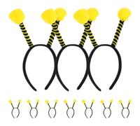 DEARMAMY Serrage-têtes Antennes Abeille Et Fourmi Lot De 10 Accessoires Légers Pompons Animaux Pour Fêtes Et Cosplay Garçon Et Filles Et Femmes