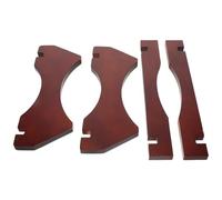 DEARMAMY Support de Tonneau à Vin en Bois, Base Décorative pour Bouteille | Montage Rapide, Maintien Robuste, Usage Polyvalent pour Bar à Domicile, Style Rustique et Élégant