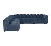 Lisa design canapé modulable Debbie - Bleu