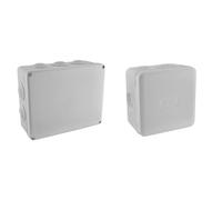 Debflex 718070 Electrique Exterieur-Boîte de dérivation étanche en saillie carrée IP55 & Boite de derivation electrique - etanche exterieur - IP55 85X85 - Debflex - 718806 - Polypropylène