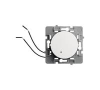 DEBFLEX - Casual Evo - Interrupteur Va et Vient - Interrupteur Mural Avec Voyant Lumineux - Installation Rapide - ABS - Installation Encastrée - Blanc - 76 x 76 x 34 mm