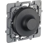 Debflex Casual Evo variateur rotatif LED noir encastrable