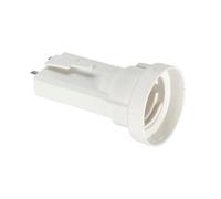 DEBFLEX - Douille D 27 - Pour Raccorder un Luminaire ou une suspension à un Boîtier D u Plafond - Blanc