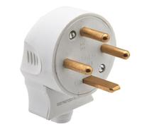 DEBFLEX Fiche mâle 3P+T 20 A blanc