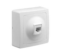 Prise RJ45 DEBFLEX 'Blok' blanc