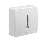Debflex Prise Téléphone Murale Encastrable Electrique Saillie - Gamme Blok Blanc - 746812