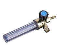Débitmètre 1/4pt Co2 en Alliage Argon Réducteur de Pression 0, 35mpa | Manomètre de Débit pour Détendeur de Pression, Léger 7mm, Usage Professionnel