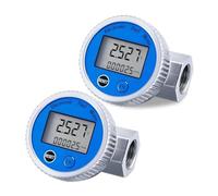Débitmètre 2 Pièces Débitmètre Numérique 1In NPT Filetage D'eau Compteur De Carburant Gazole, For L'essence