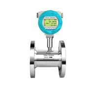 Débitmètre À Turbine Numérique For Diesel, Essence, Lait, Eau, Carburant, Capteur, Sortie 4-20 MA, Débitmètre Électromagnétique Assurer la stabilité(DN32-Pulse-SS316)