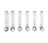 Débitmètre acrylique de Type panneau LZM-6T, avec Valve de réglage, raccord de basse, femelle G1/4 'mâle M18 x 1.5, 1 pièce(50-500ml PM for gas)