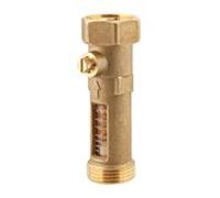Débitmètre Afriso DFM 15-2M 80970 G3/4 AG x G3/4 ÜM, 8-28 litres/min