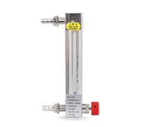 Débitmètre de gaz d'air à Rotor en verre Double anneau LZB-3WB oxygène hydrogène, azote, flotteur liquide carbone Micro(GasFlow-20-200ml-min)