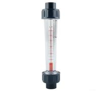 Débitmètre d'eau en tube en plastique Lzs-15 pour tuyaux Dn15 de demi pouce Compteur de volume liquide avec plage de température de 0 à 60 degrés pour l'industrie