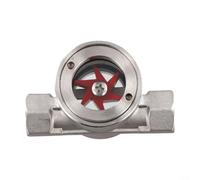 Débitmètre d'eau industriel en acier inoxydable 304 avec turbine pour pétrole gaz DN10 à DN50(DN10)