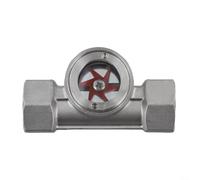 Débitmètre d'eau industriel en acier inoxydable 304 avec turbine pour pétrole gaz DN10 à DN50(DN25)