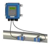 Débitmètre d'eau numérique à ultrasons TUF-2000B avec pince murale sur transducteur TM-1 DN50 mm-700 IP67 Lectures précises(TS-2-HT)
