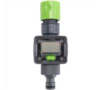 Débitmètre d'eau numérique IPX6 pour tuyau d'arrosage extérieur