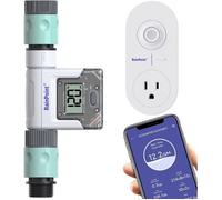 Débitmètre d'eau WiFi intelligent RAINPOINT 4 modes, mesure débit GPM, arrosage extérieur et camping-car