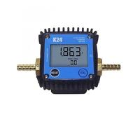 Débitmètre eau, Compteur à afficha numérique à Micro débit G1/4 "G1/2", débitmètre ar, essence, huile hydraulique, huile de soja, eau 0,1-10L/min, pagode ,Utilisation intérieure et extérieure(0.1-7LPM