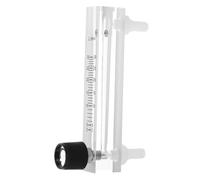 Débitmètre Industriel Modèle 7,30 L/min, Acier Inoxydable, Vanne de | Échelle Claire en L/min, Lecture Précise pour Air et Gaz, Circuits Hvac, Aquariums et Laboratoires, Pose Simple