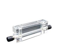 Débitmètre monté sur panneau acrylique LZM-15ZT, 1 pièce, rotamètre réglable for gaz, Air et liquide, débitmètre à panneau Transparent(25-250L-H)