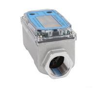 Débitmètre numérique de turbine 3/4" NPT, compteur de carburant LCD en aluminium, 2-50 L/min pour diesel, kérosène, méthanol et eau, avec turbine en acier inoxydable robuste
