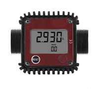 Débitmètre numérique DN25 avec filetage extérieur, 10-100 l/min, pour huile, eau et diesel