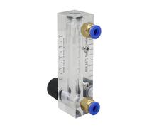 Débitmètre réglable à panneau avec Valve, corps en acrylique, flotteur de gaz, rotamètre d'air comprimé, analyseur d'eau liquide, 1 pièce(0.1-1LPM)
