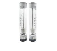 Débitmètre rotamètre acrylique LZM-25G, Type de Tube en ligne DN15, capteur de débit d'air liquide 1-60 GPM 4-220 LPM, corps Transparent 1 pièces(1-15GPM 5-60LPM)