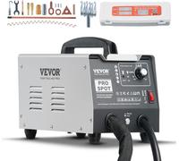 Débosseleur VEVOR, soudeuse par points de 1,8 kW, Dent Puller avec soudage automatique/manuel & 7 modes polyvalents, soudeuse par points pour carrosserie automobile, pour la réparation de bosses de vo