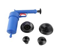 Déboucheur à air sous pression, ouverture de canalisations à haute pression pour toilettes, éviers et baignoires bouchés, pompe à piston d’air réutilisable avec 4 ventouses pour