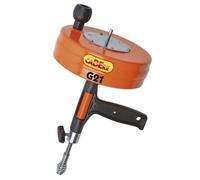 Déboucheur à tambour d'évier - G21 - Pour canalisations jusqu'à 50 mm - Métal et PVC