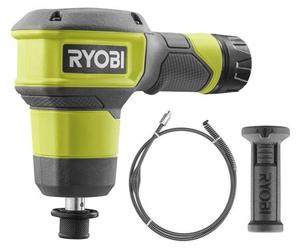 Déboucheur canalisation éviers et douches RYOBI RDA4-0 USB Lithium 4V flexible 0,9 m, sans batterie ni chargeur
