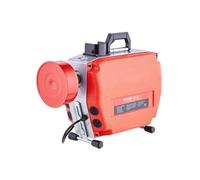 VEVOR Déboucheur Électrique Canalisation 36,6 m x 2,2 cm Machine Nettoyage Tuyaux Alimentation Manuelle 420 W 6 Coupeurs 2 Câbles Acier 36,6 m x 2,2 cm/5,5 m x 0,95 cm, CW/CCW, pour Tuyaux 4,8-15,2 cm