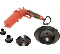 Pistolet à déboucher à air comprimé avec adaptateurs - ROTHENBERGER 1500000006