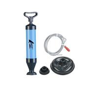 AGT Déboucheur de canalisation à ventouse avec 2 accessoires et furet 3 m