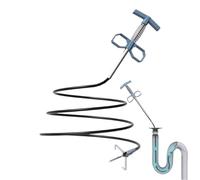 Déboucheur de canalisation pour cheveux | Pince à 4 griffes flexible et robuste - Serpent de tuyau pour bouchons de cheveux, pour douche, toilettes, , salle de bain, cuisine, tuyau d'égout