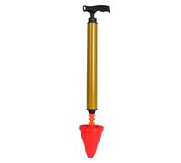 Déboucheur de salle de bain - Déboucheur de canalisation robuste antirouille de 61 cm, puissant anti-dérapant pour déboucher les toilettes, outil de déblocage d'évier compact | Solution de nettoyage f