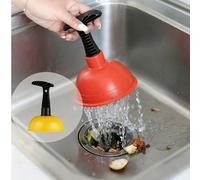 Déboucheur d'évier multifonction - Convient pour la cuisine et la salle de bain, peut déboucher les tuyaux et les toilettes. Comprend un débouchoir de toilette, un débouchoir d'évier, un furet, un ext