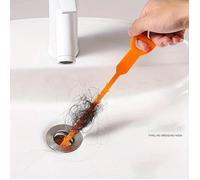 Déboucheur Évier Furet Canalisation Flexible 51 cm - Outil Débouchage Lavabo Douche Cuisine Salle de Bain