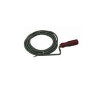 Outifrance Déboucheur flexible Manivelle Crampon 10 m Rouge